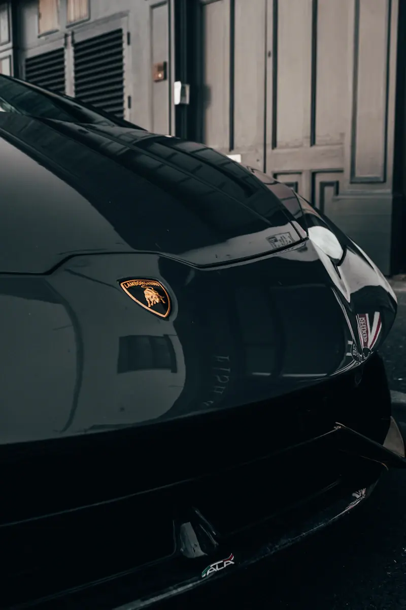PPF - Black Lamborghini
